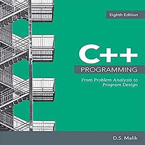 C++ Programming: From Problem Analysis to – Paperback, by Malik D. – Very Good