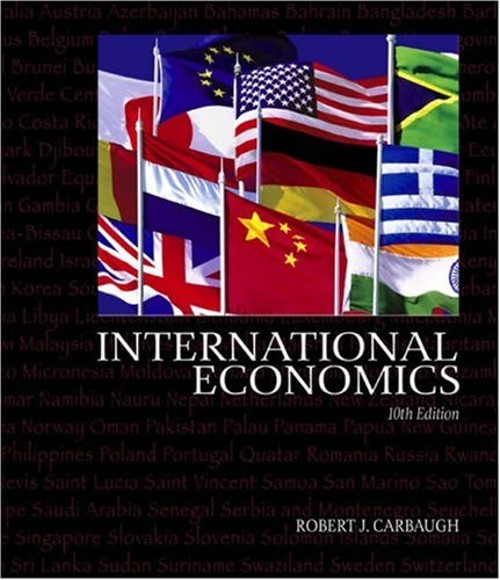 International Economics Hardcover Robert J. Carbaugh
