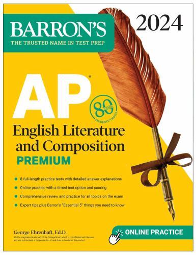 AP English Literature and Compos- 9781506287713, George Ehrenhaft Ed , paperback