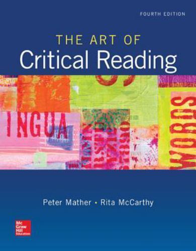 The Art of Critical Reading paperback Used – Good