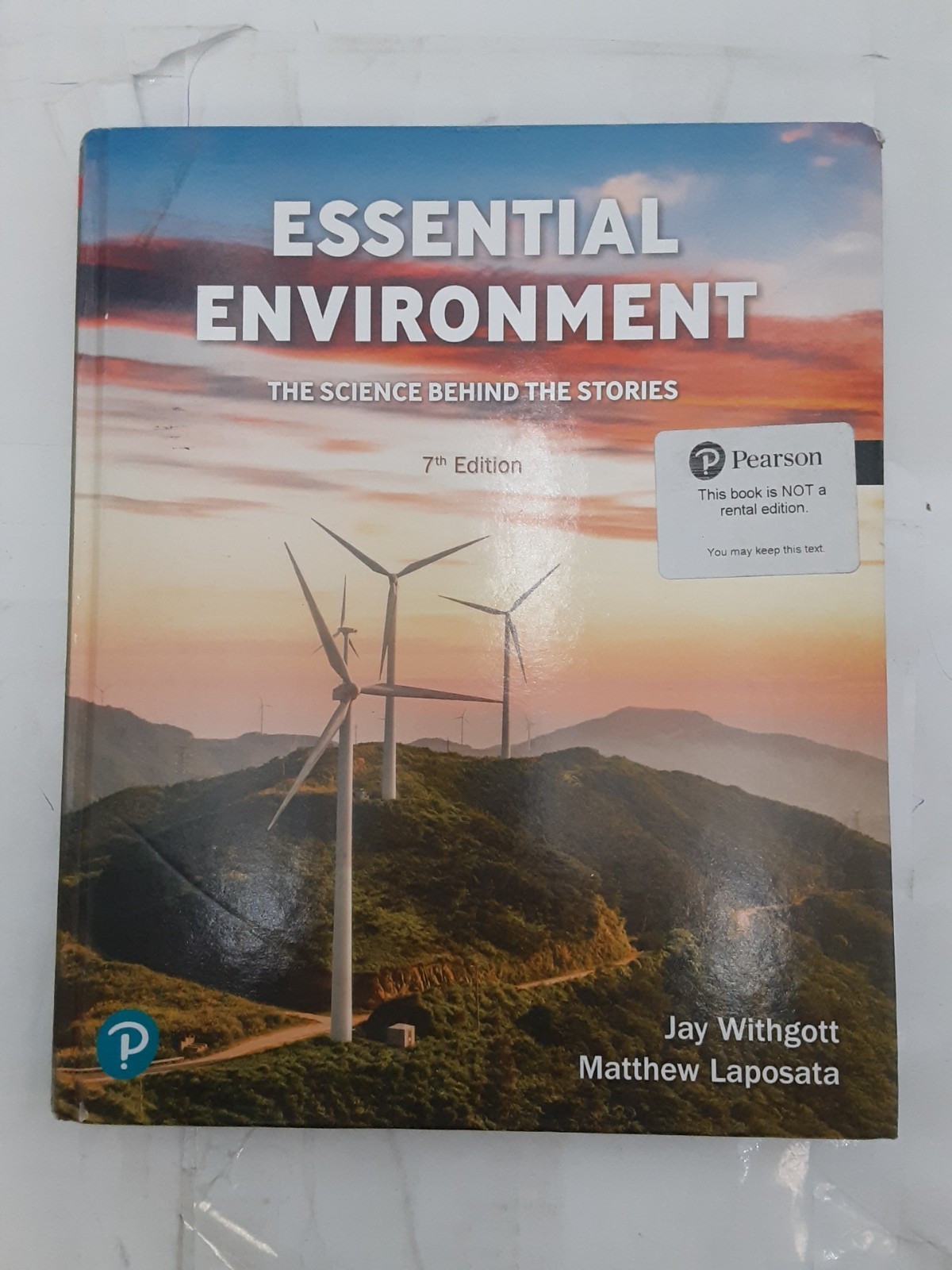 Essential Environment 7th Ed 2025 Ed HC 9780138276942