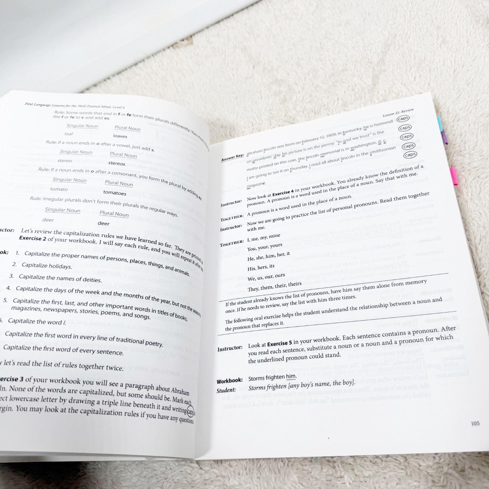 First Language Lessons for the Well Trained Mind Level 4 By Jessie Wise Good