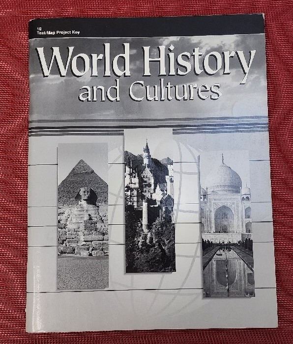 A Beka Book WORLD HISTORY & CULTURES Test/Map Project Key 57266005