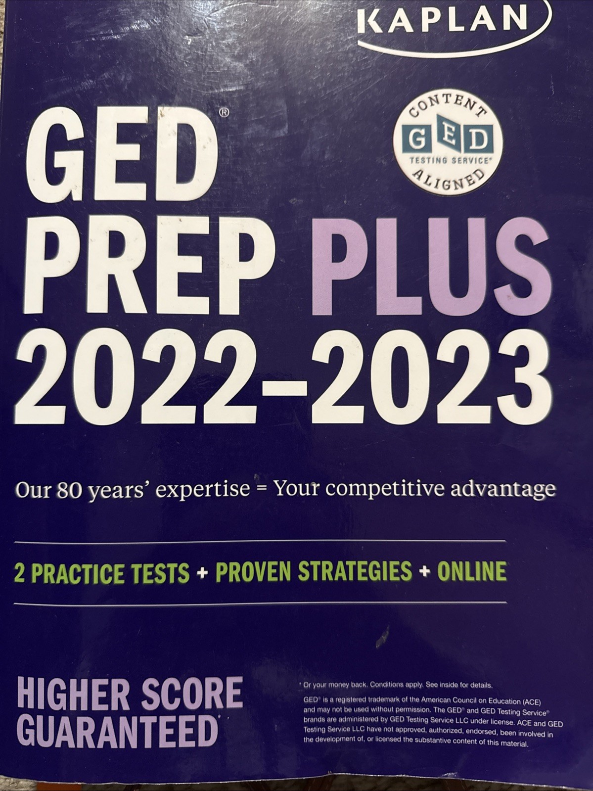 Kaplan Test Prep Ser.: GED Test Prep Plus 2022-2023: Includes 2
