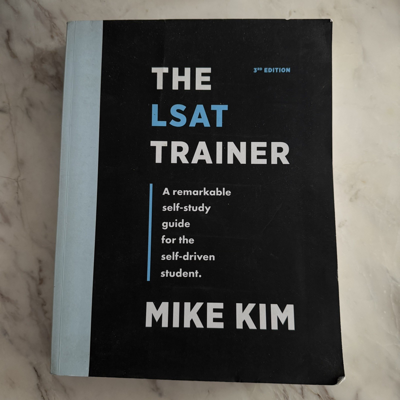 The LSAT Trainer By Mike Kim 3rd edition self Study Guide For Law School