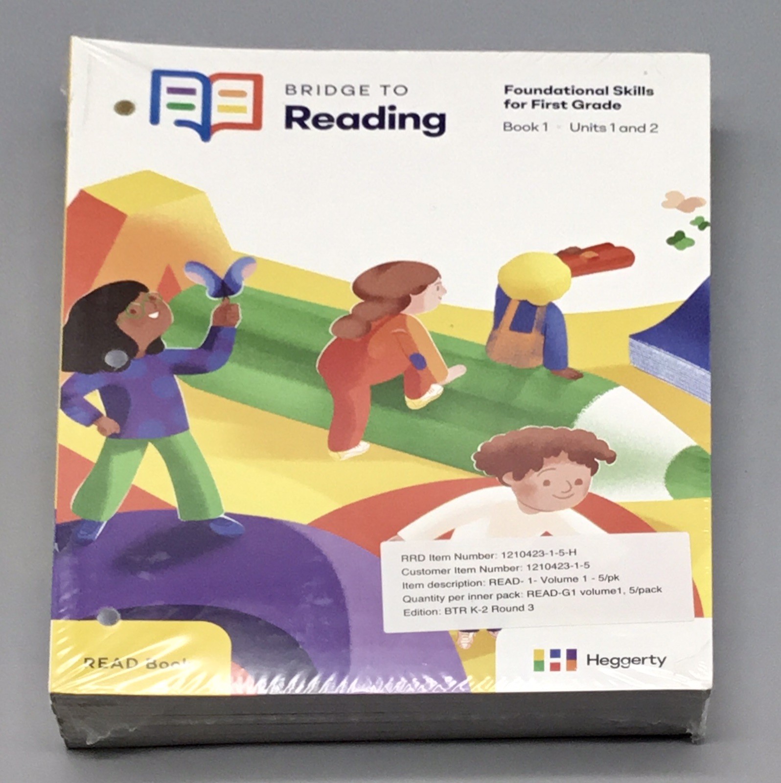 Bridge to Reading Foundational Skills for First Grade Book 1 Units 1 and 2 5PK