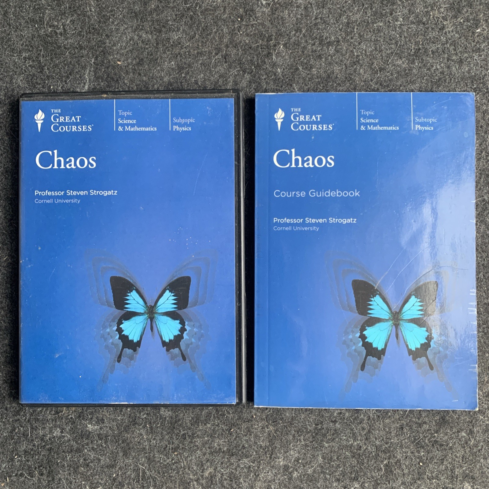 Great Courses : Chaos by Steven H. Strogatz : Book + DVDs : VGC