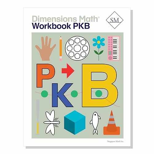 Dimensions Math Workbook Pre-KB – Paperback, by Singapore Math Inc. – Very Good
