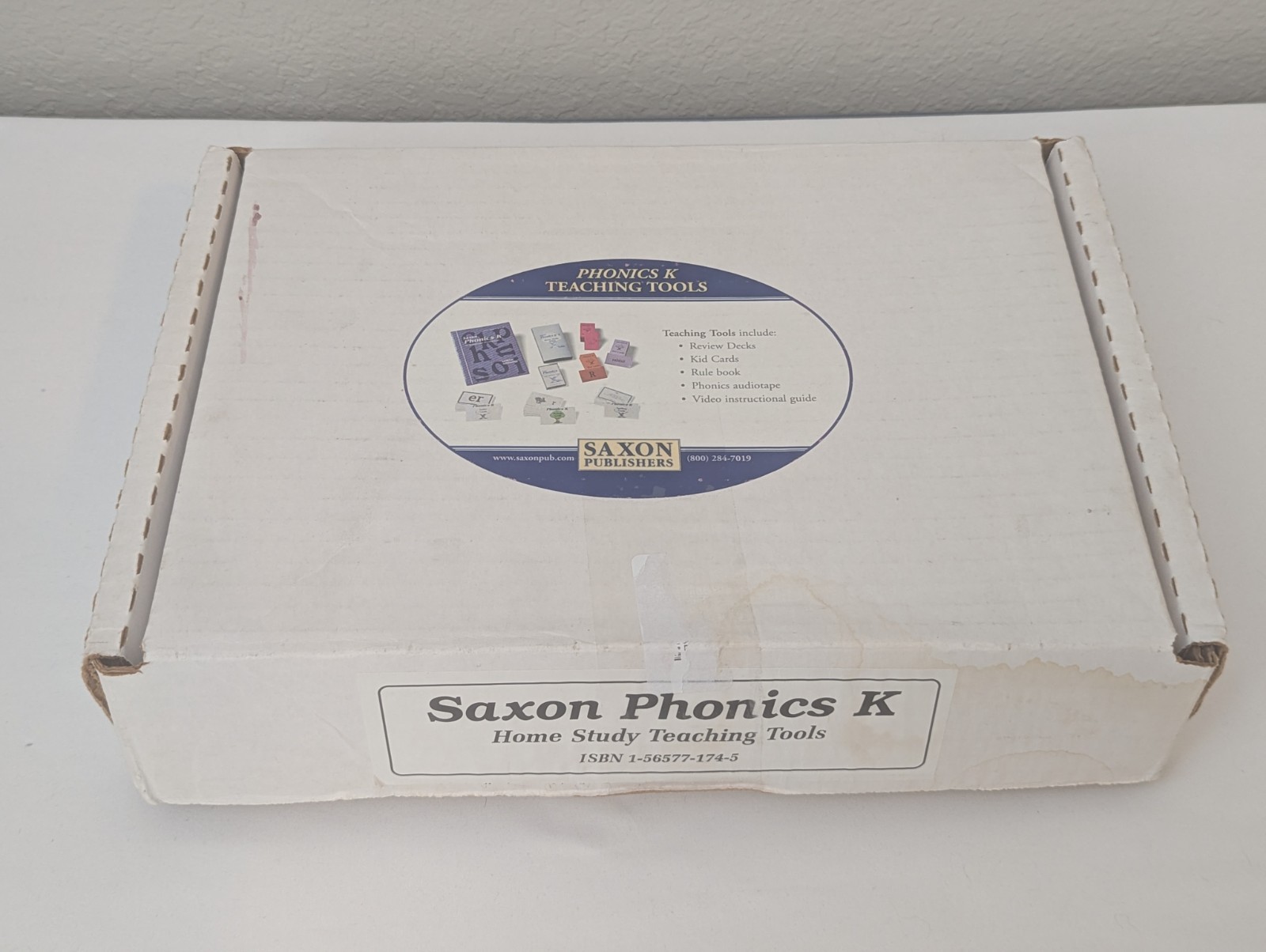 Saxon Phonics K Home Study Teaching Tools Lorna Simmons Home School INCOMPLETE