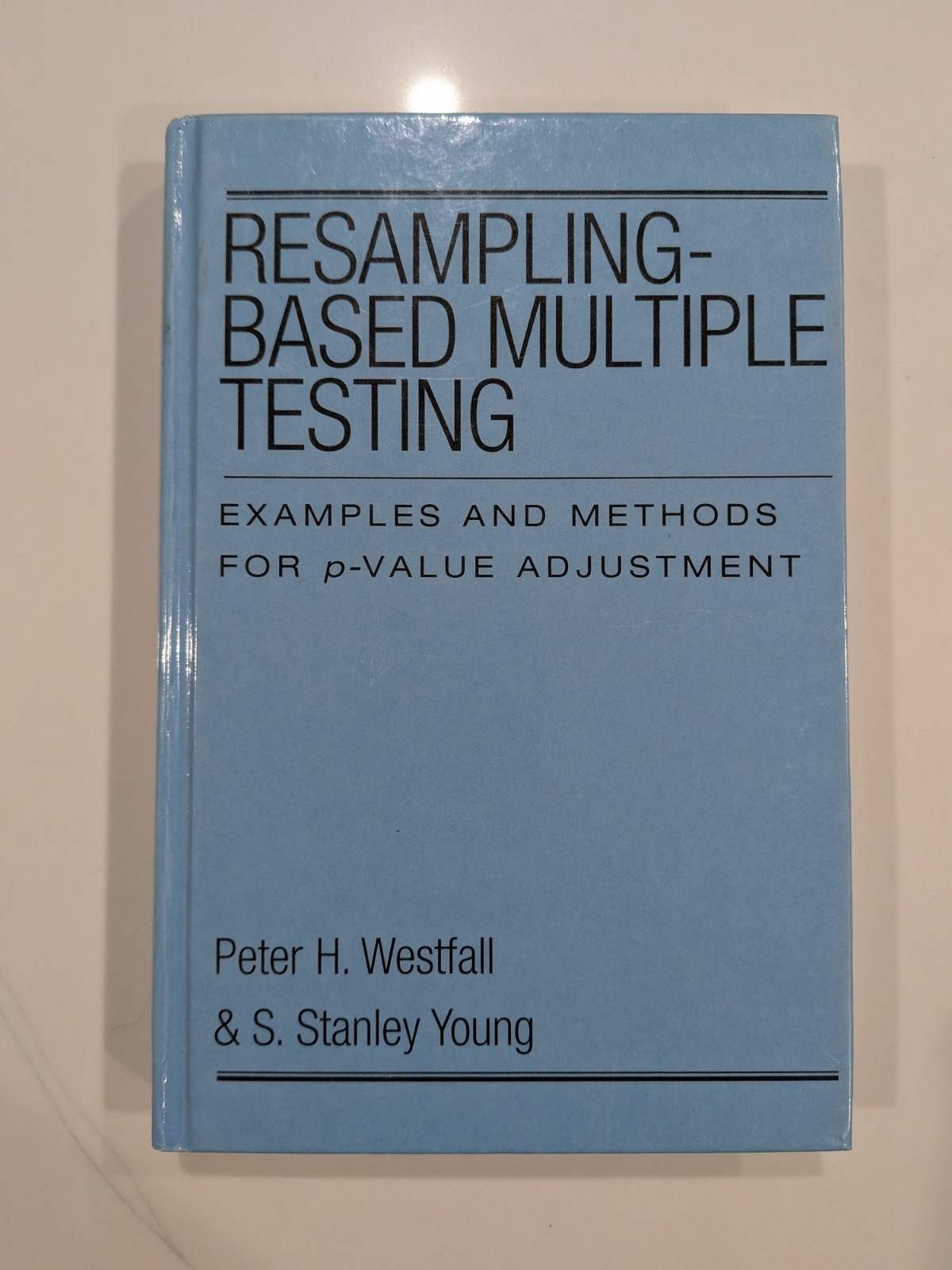Resampling-Based Multiple Testing – Westfall & Young | 1993 | Wiley HC | p-Value