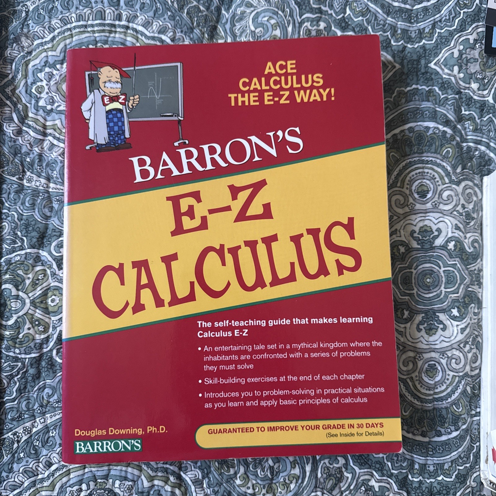 Barron’s Easy Way Ser.: E-Z Calculus by Douglas Downing (2009, Trade Paperback)