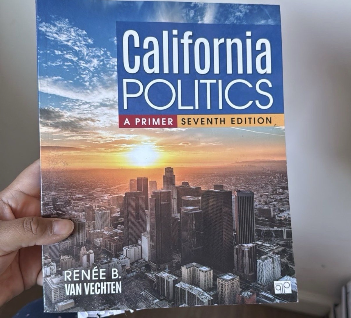 CQ Press California Politics: A Primer 7th Edition Renée B. Van Vechten 2018 PB