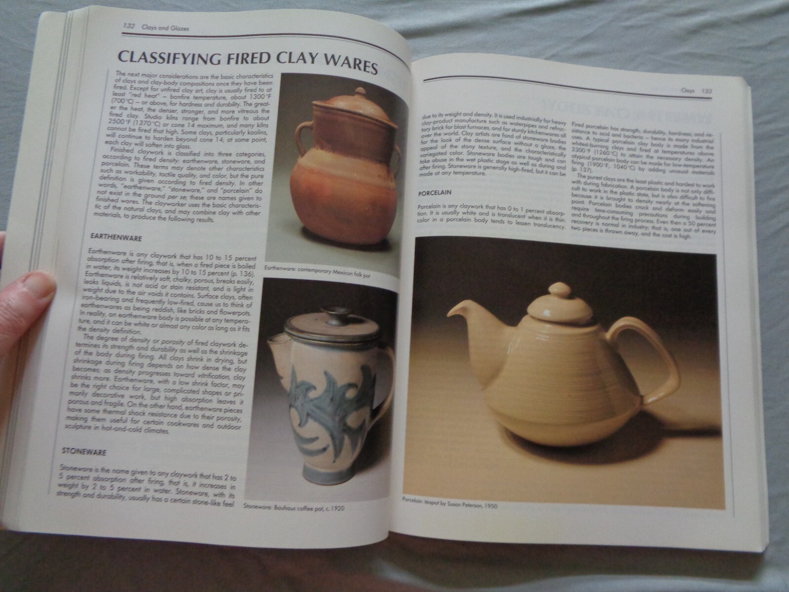 The Craft and Art of Clay By Peterson Pottery Wheel Throwing Faults Handbuilding