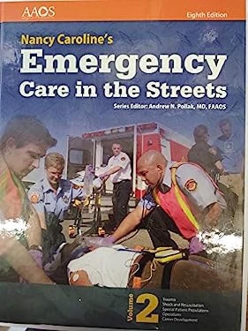 Nancy Caroline’s Emergency Care in the Streets Hardcover