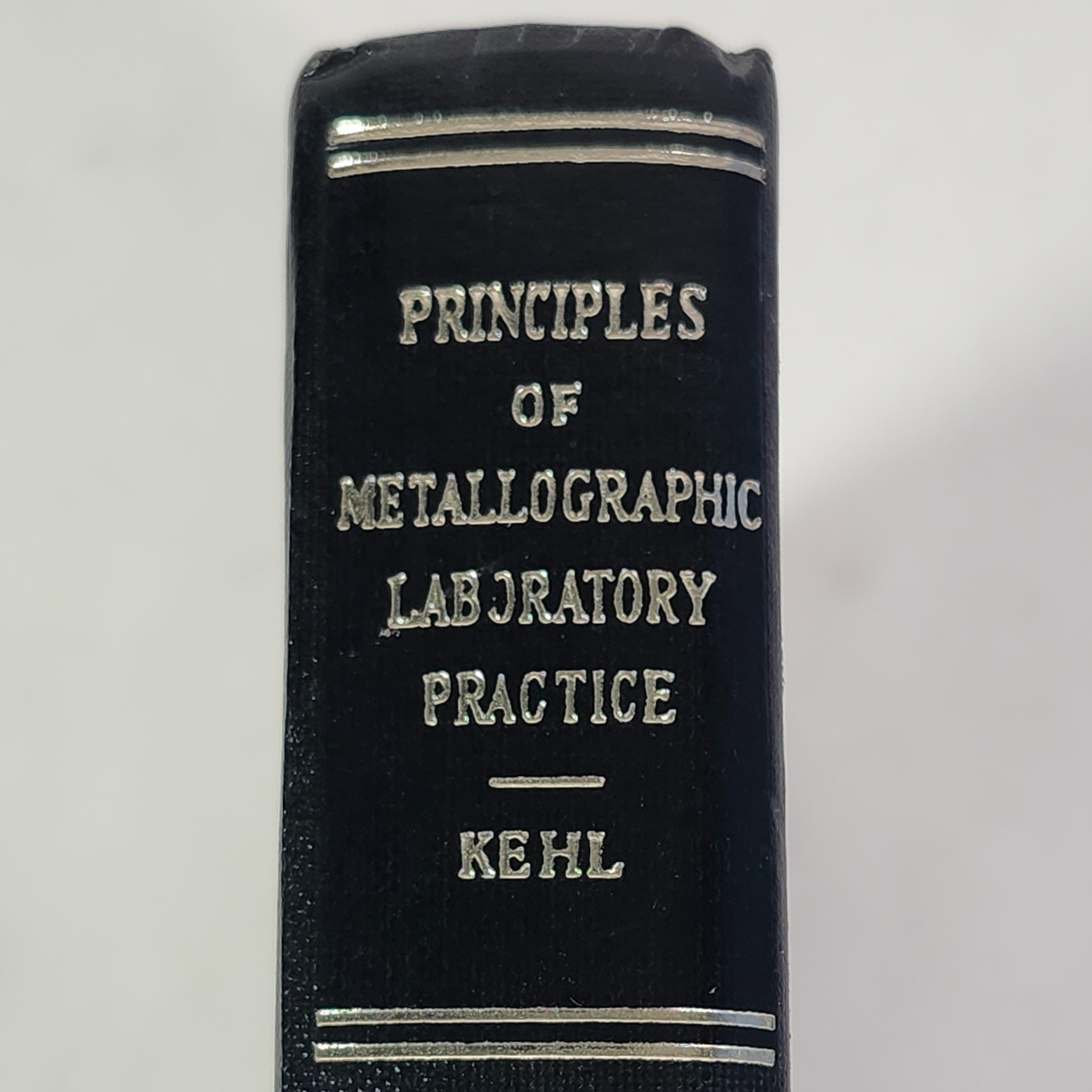 Metallurgy Metallurgical Engineering 3rd Ed Kehl 1949 Metallographic HC Book