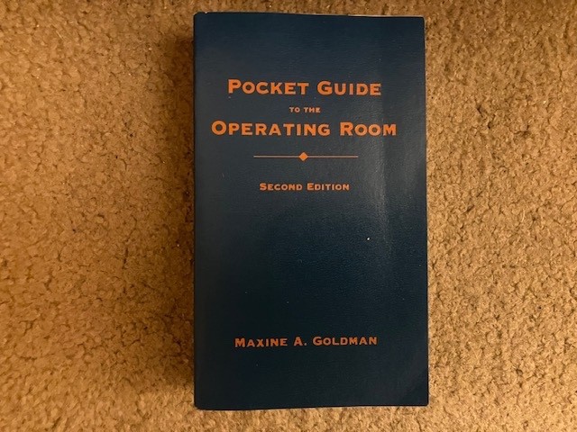 Pocket Guide to the Operating Room by Maxine A. Goldman (1995, Trade Paperback)