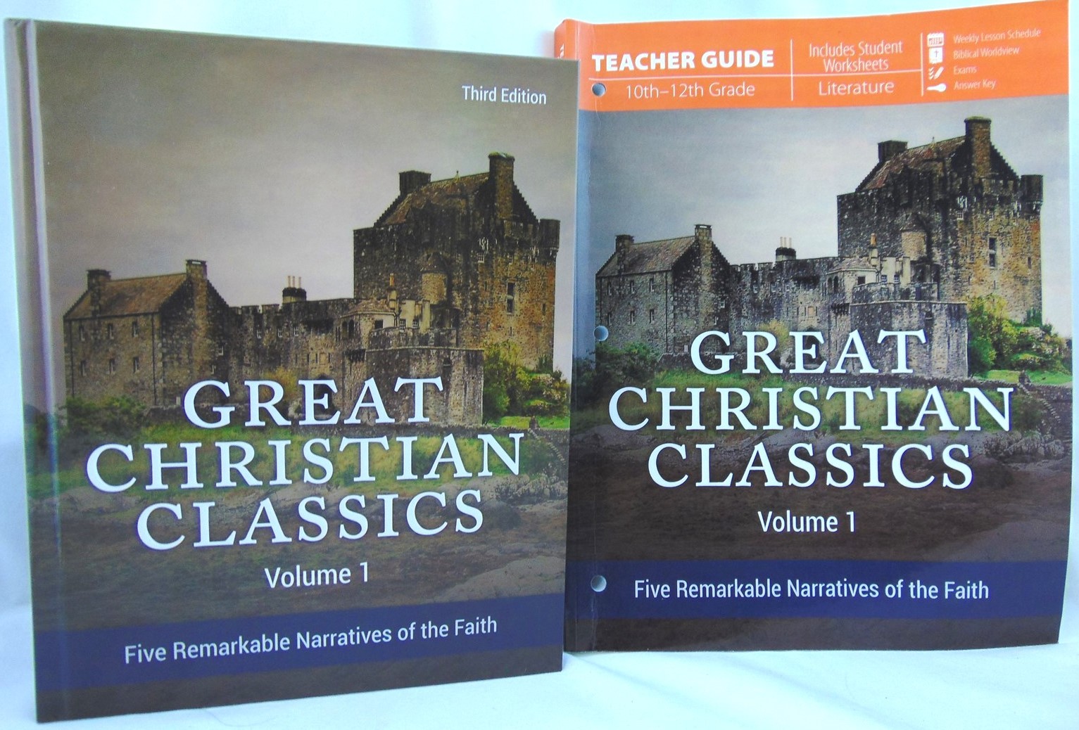 Great Christian Classics Vol. 1 Student & Teacher Books 3rd Edition Augustine
