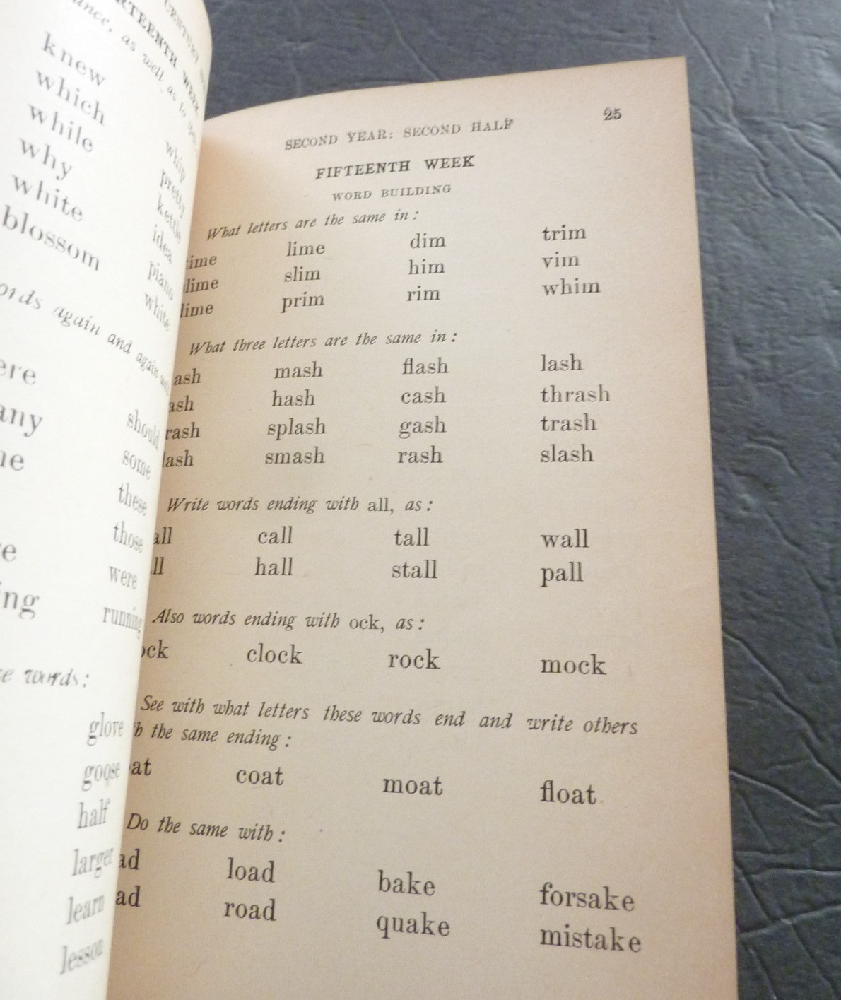 Twentieth Century Spellers Felter & Eginton 1905 Book 1