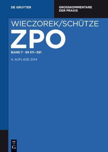 Großkommentare Der Praxis : §§ 511-591, Hardcover by Büscher, Wolfgang (ADP);…