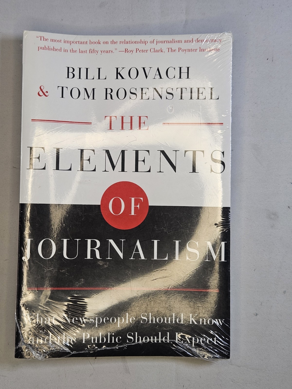 Elements of Journalism : What Newspeople Should Know and the Public Should…