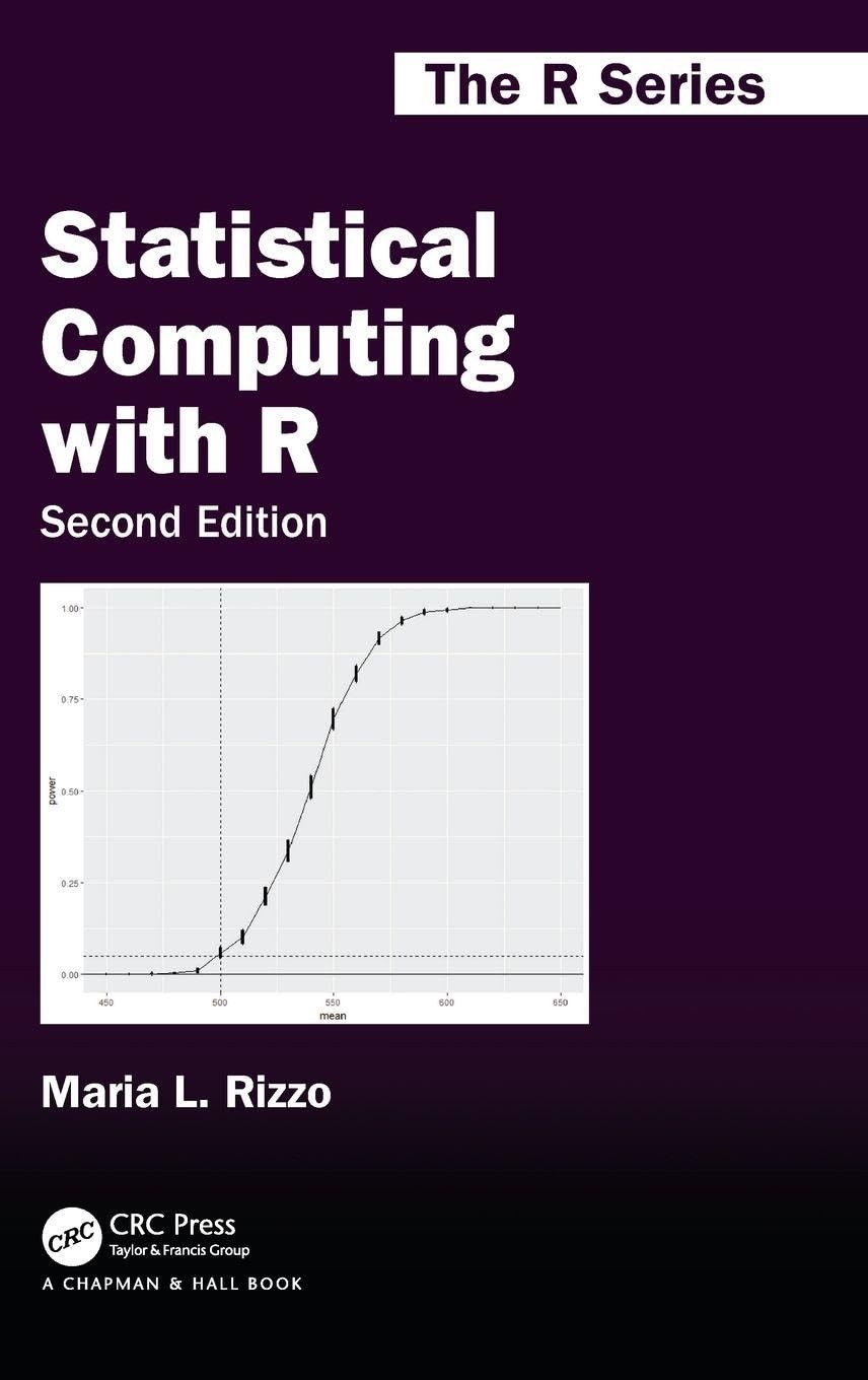 Statistical Computing with R, Second Edition (Chapman & Hall/CRC The R Serie…