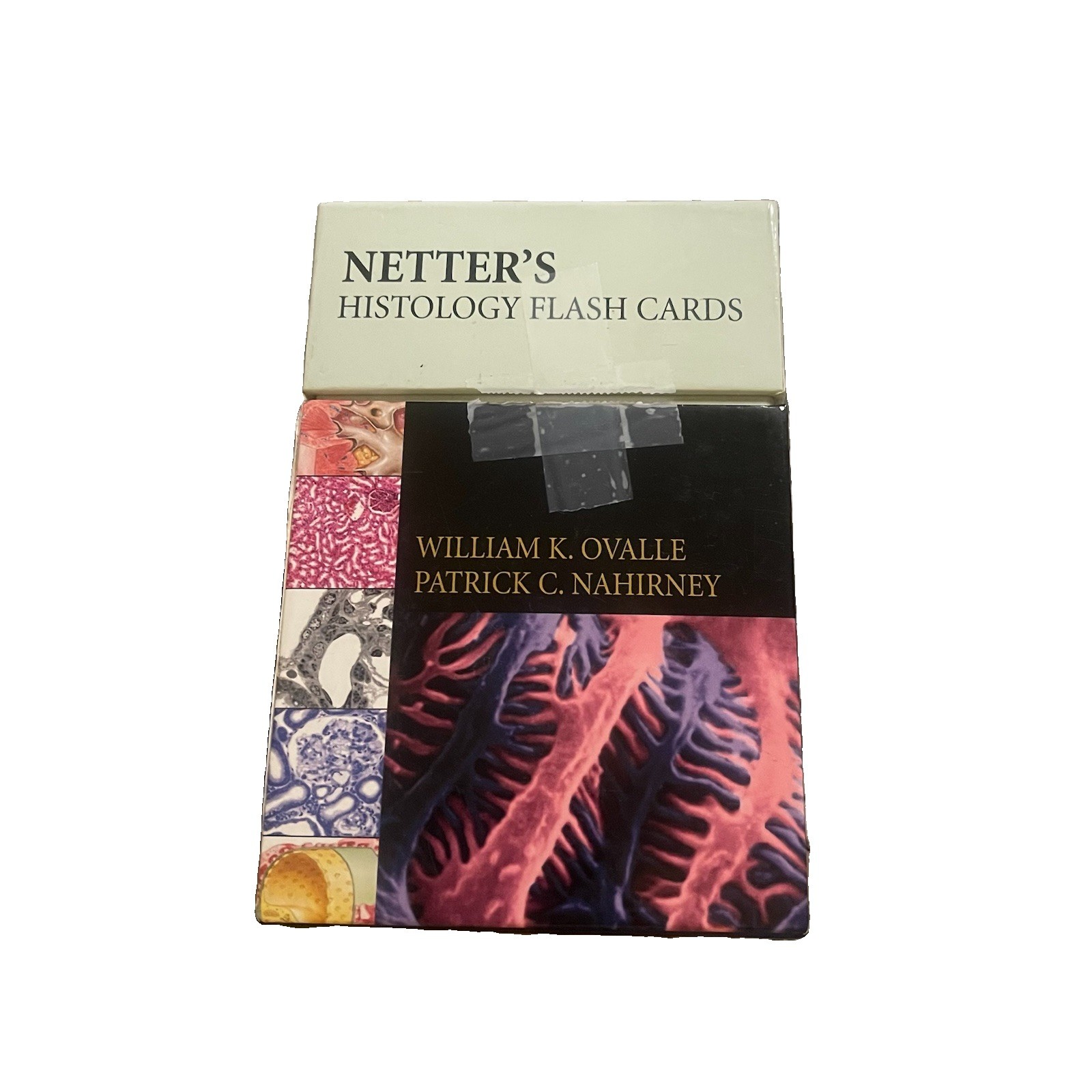 Netter’s Anatomy HISTOLOGY FLASH CARDS William K. Ovalle Good Condition
