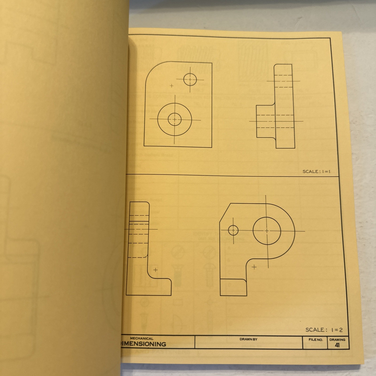 Principles Of Engineering Graphics Problems Spencer Hill 1990 Textbook