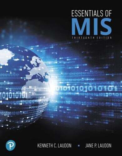 Essentials of MIS by Kenneth Laudon: Used
