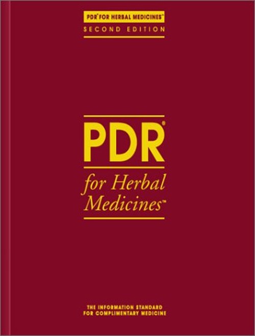 PDR for Herbal Medicines Gruenwalt, Joerg, PDR Staff Medical Econ