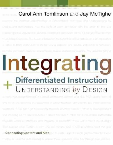 Integrating Differentiated – Paperback, by Tomlinson Carol Ann; – Very Good