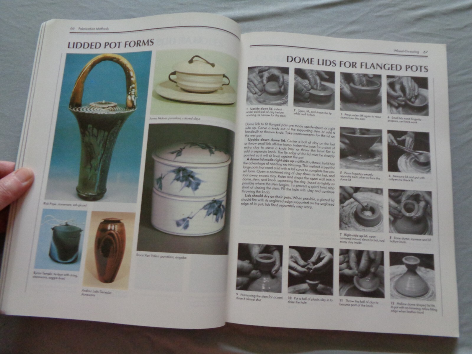 The Craft and Art of Clay By Peterson Pottery Wheel Throwing Faults Handbuilding