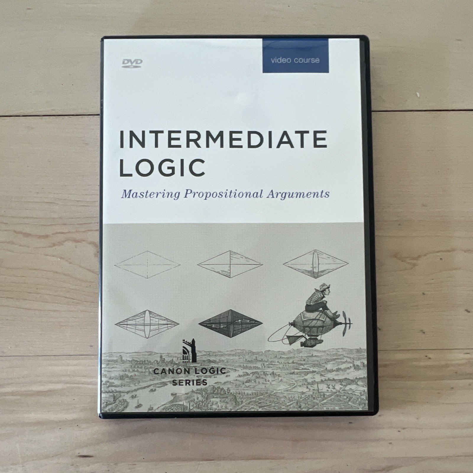 Canon Press Intermediate Logic Teacher Edition + Tests/Quizzes DVD Course