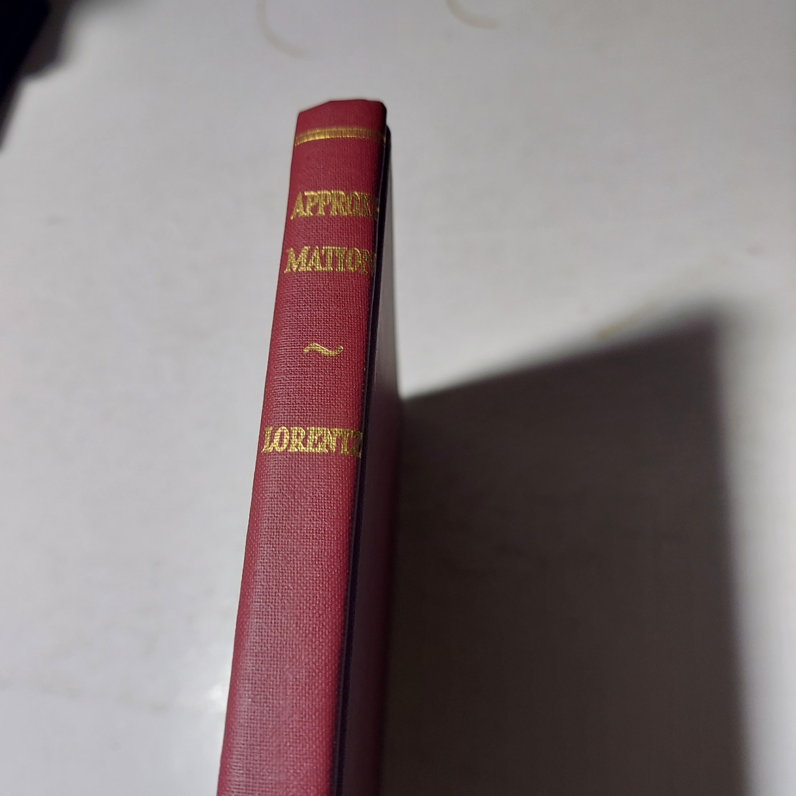 APPROXIMATION THEORY – G.G. Lorentz Ex-libris