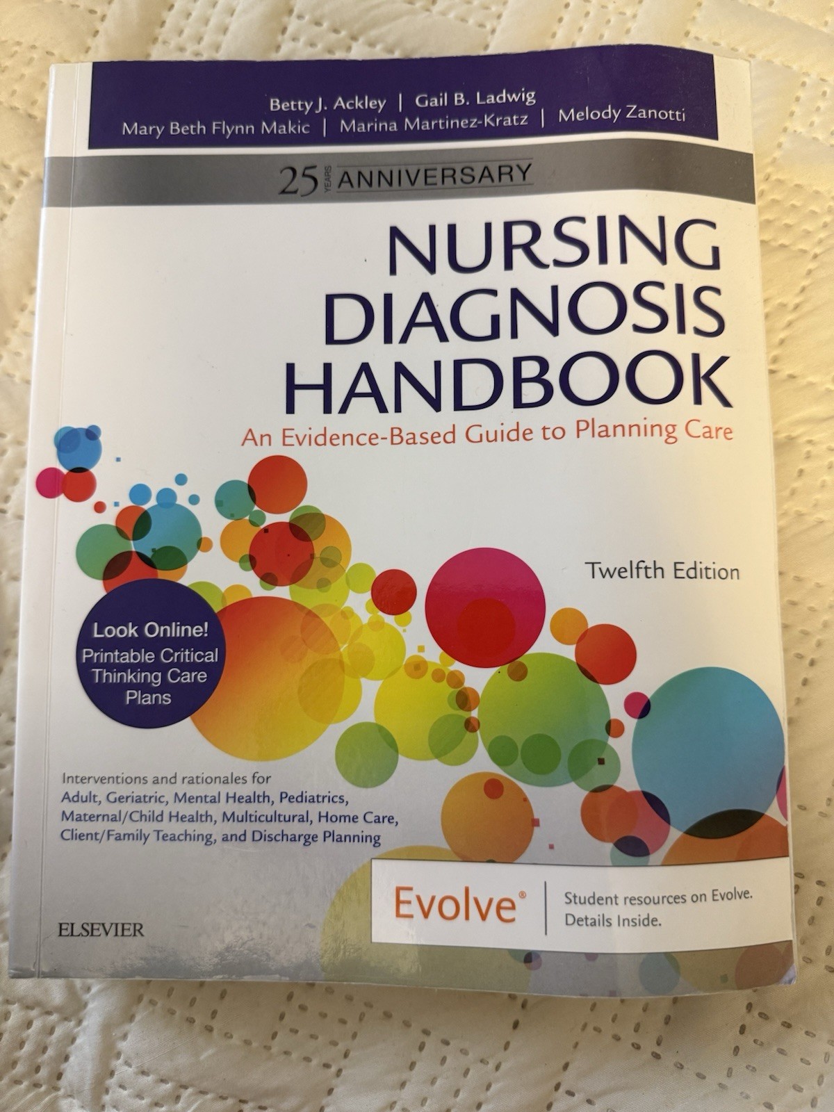Nursing Diagnosis Handbook, 12th Edition Revised Reprint with 2021-2023 NANDA-I