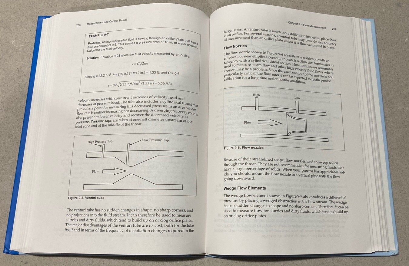 Measurement and Control Basics 3rd Edition Textbook Math by Hughes, Thomas A.