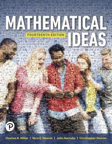 Mathematical Ideas – Loose Leaf, by Miller Charles; Heeren Vern; – Very Good
