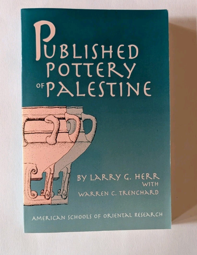 Published Pottery of Palestine Herr Trenchard 1996 SC Very Good