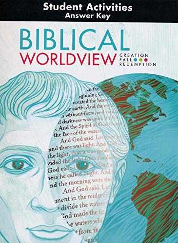 BJU Press Biblical Worldview Activity Manual Key, – Office Product – Very Good