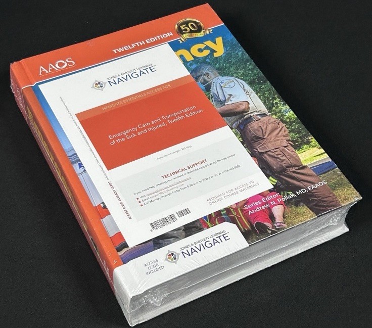 Emergency Care and Transportation of the Sick and Injured 12th Edition -No Code-
