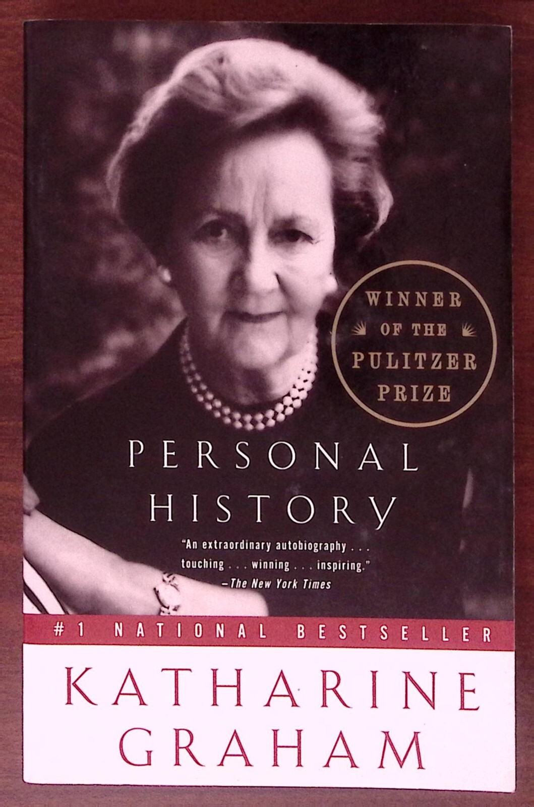 KATHARINE GRAHAM PERSONAL HISTORY 1st VINTAGE BOOK EDITION EXC B1573