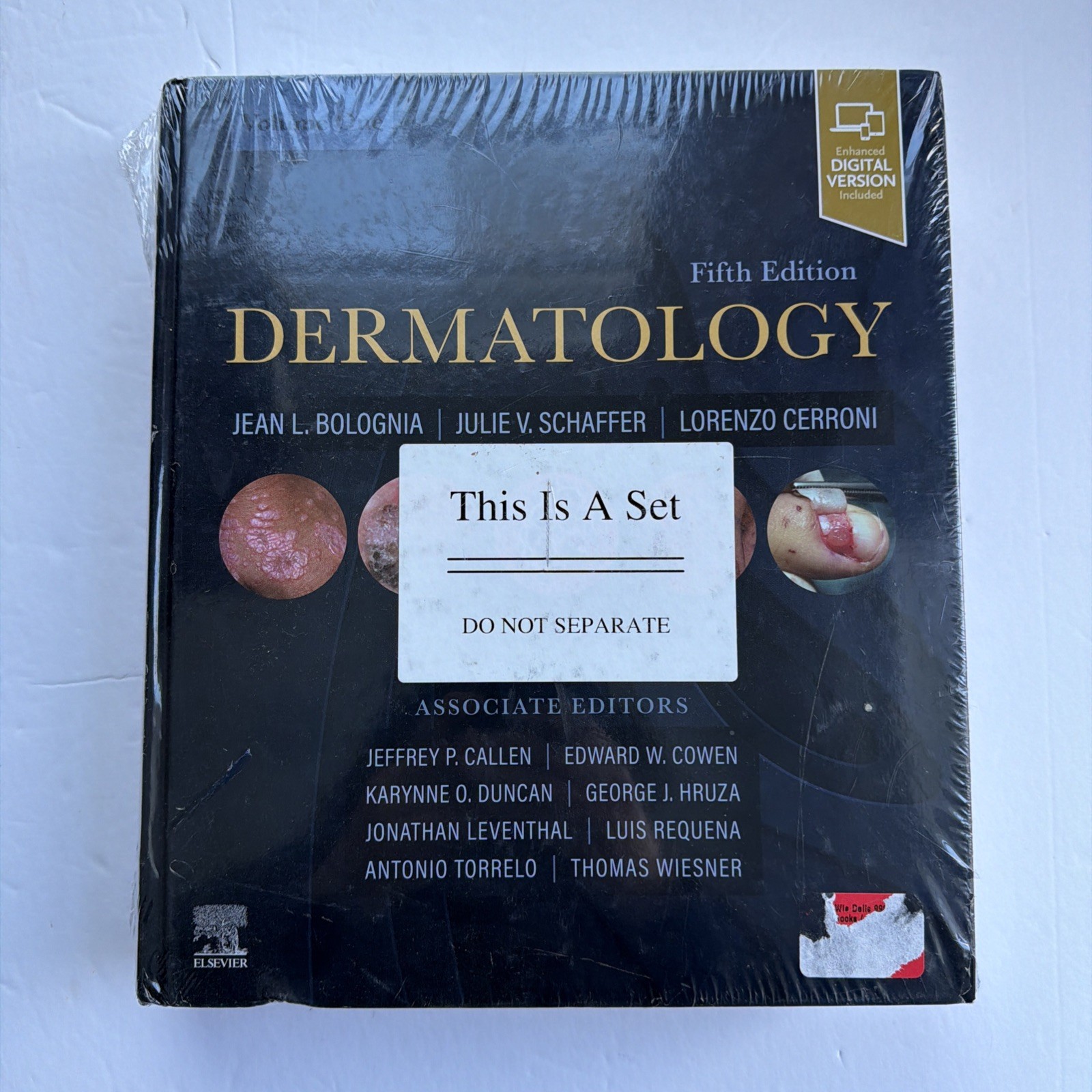 Dermatology Medical Book 5th Edition VOLUME 1 ONLY Elsevier Bolognia Schaffer