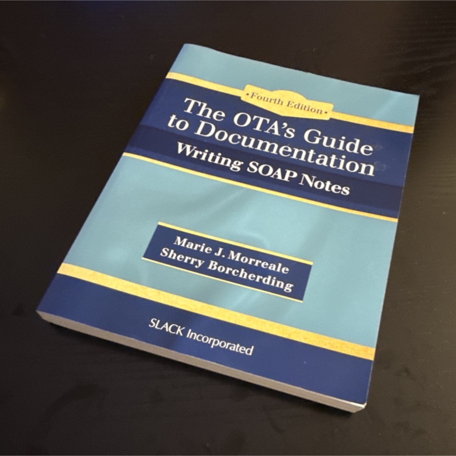 SLACK OTA’s Guide to Documentation SOAP Notes 4th Ed Morreale Borcherding PB