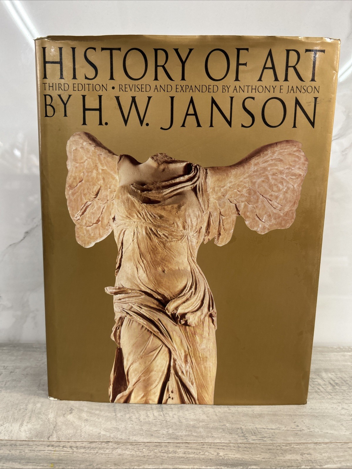 History of art by H. W Janson Third edition HC DJ 1986 With Pamphlet