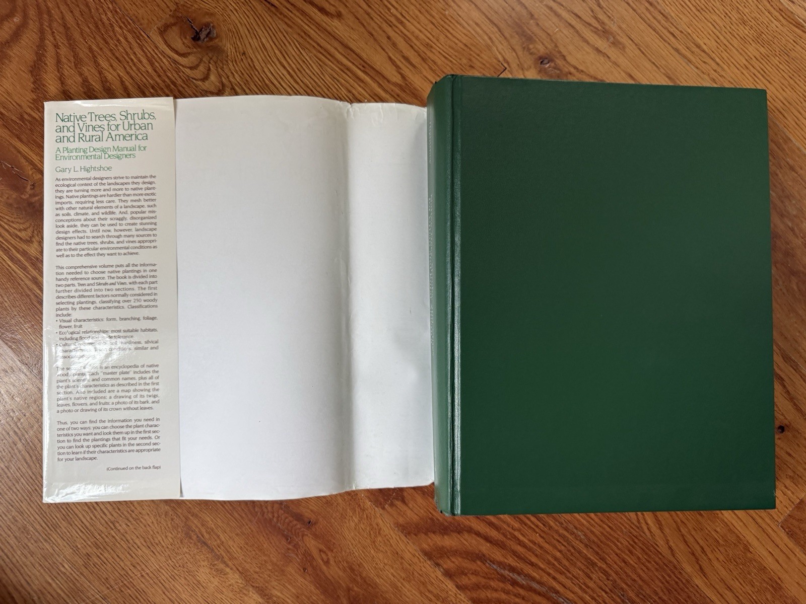 NATIVE TREES, SHRUBS, AND VINES FOR URBAN AND RURAL By Gary L. Hightshoe