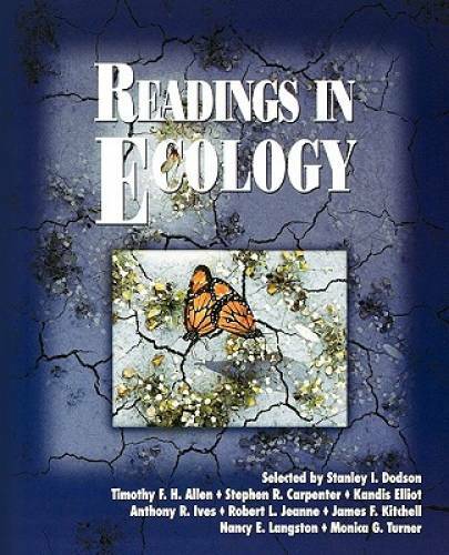 Readings in Ecology – Paperback By Dodson, Stanley I. – GOOD