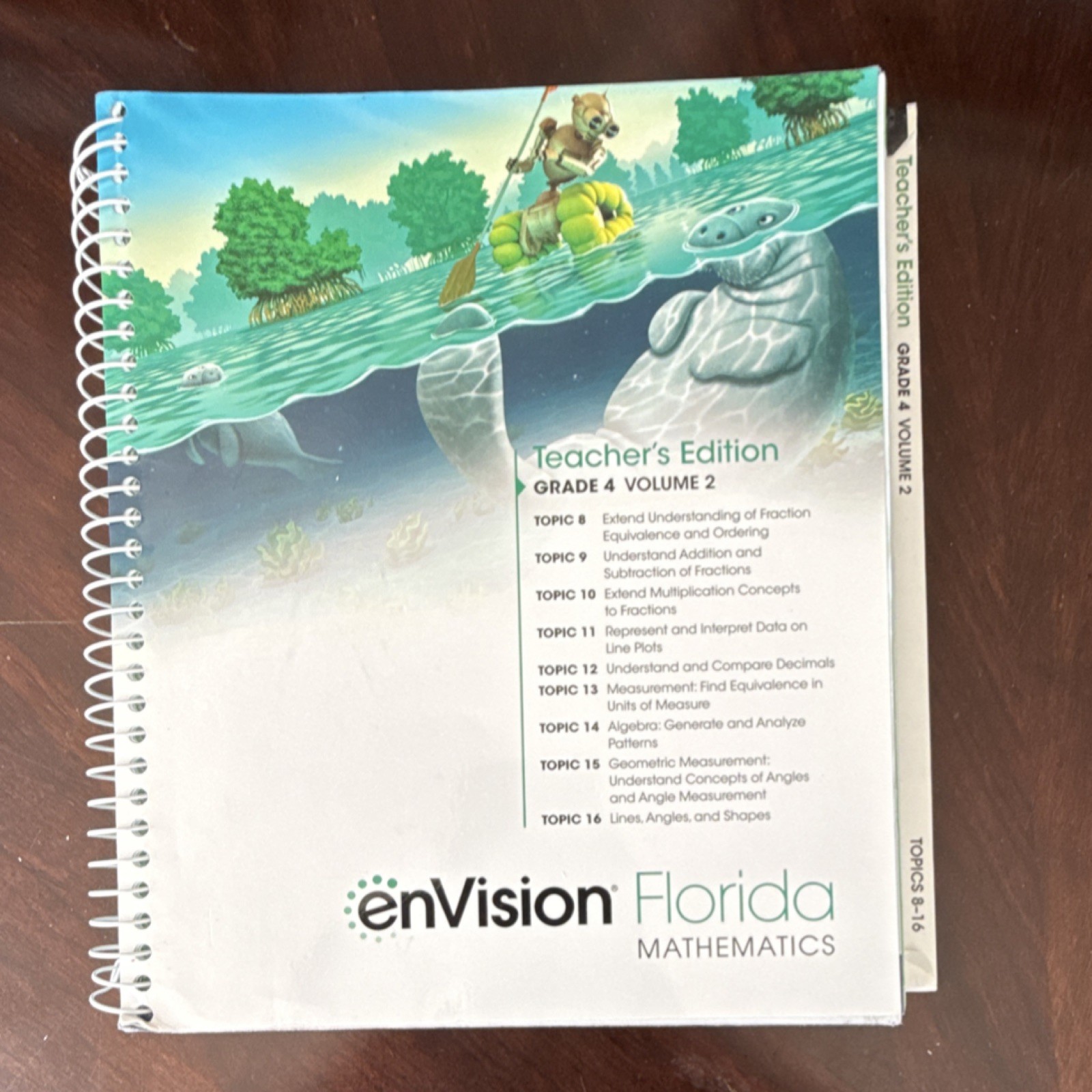 enVision Mathematics Grade 4 Volume 2 Teacher’s Edition 2020 Pearson Hardcover