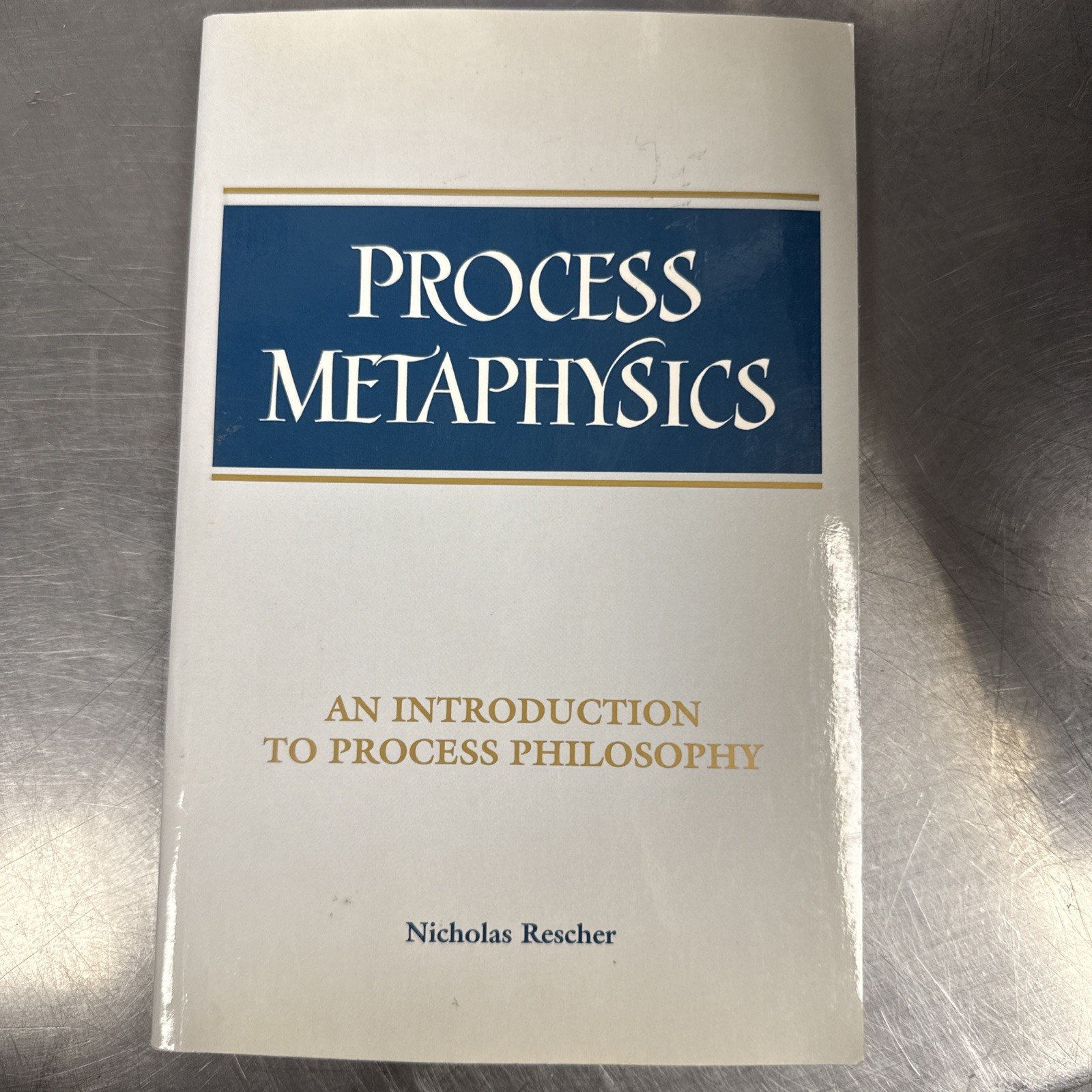 Process Metaphysics: An Introduction to Process Philosophy – Rescher, Nicholas