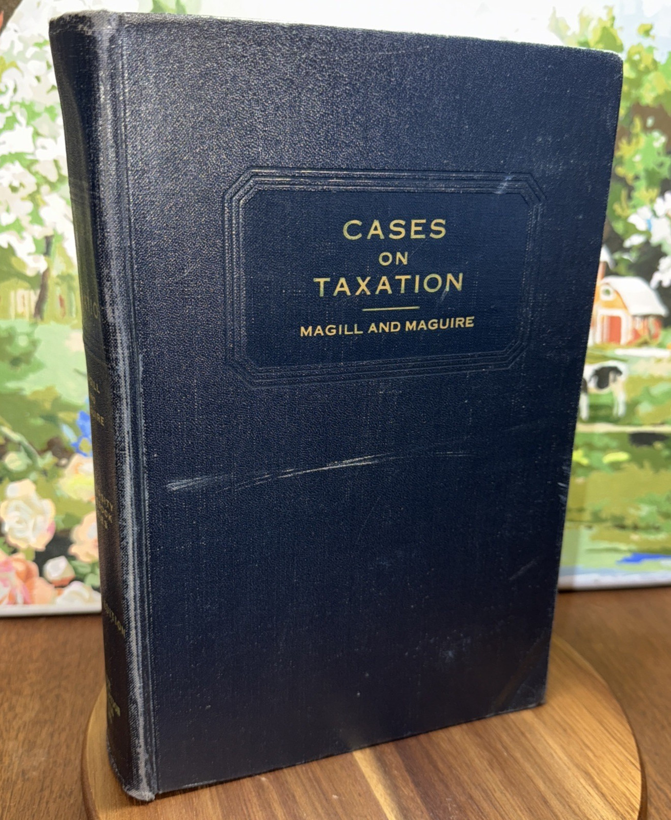 Vintage Book University Casebook Series Cases On Taxation Fourth Edition 1947
