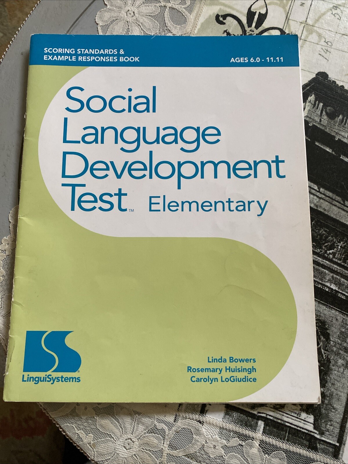 Social Language Development Test-Elementary + 1 Protocol Form (Copy B)