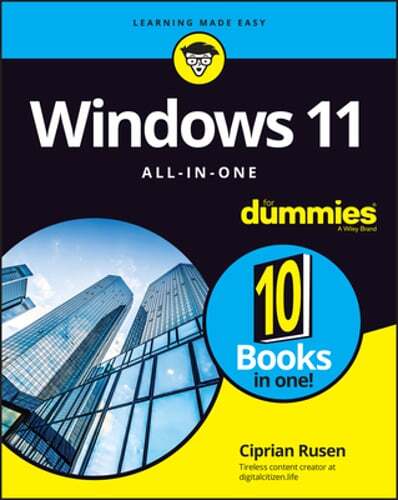 Windows 11 All-in-One For Dummies by Ciprian Adrian Rusen: Used